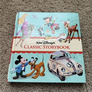 Disney Classic Storybook with Red and Blue Cover